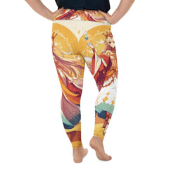 Anime Queen Plus Size Leggings - Ashuku