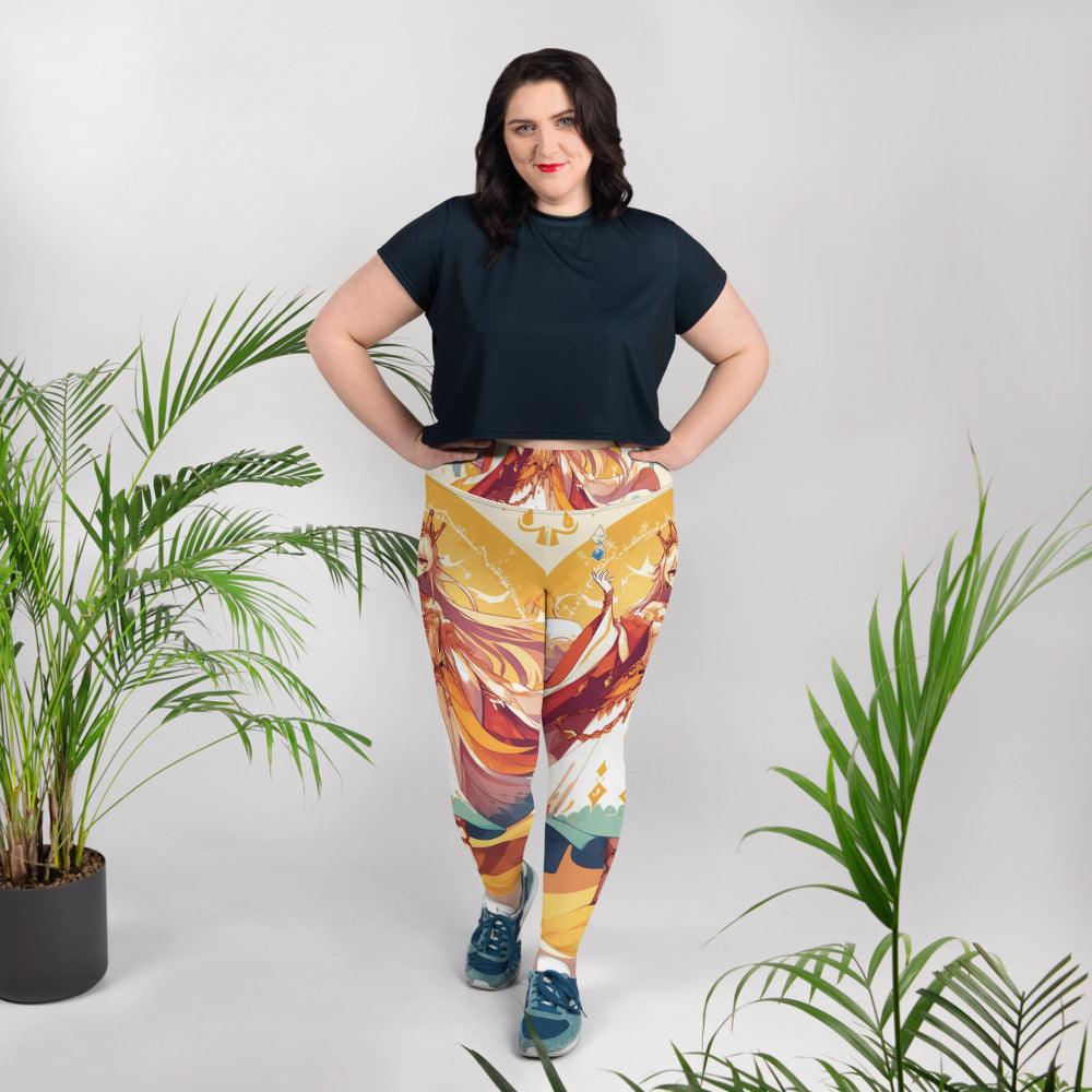 Anime Queen Plus Size Leggings - Ashuku