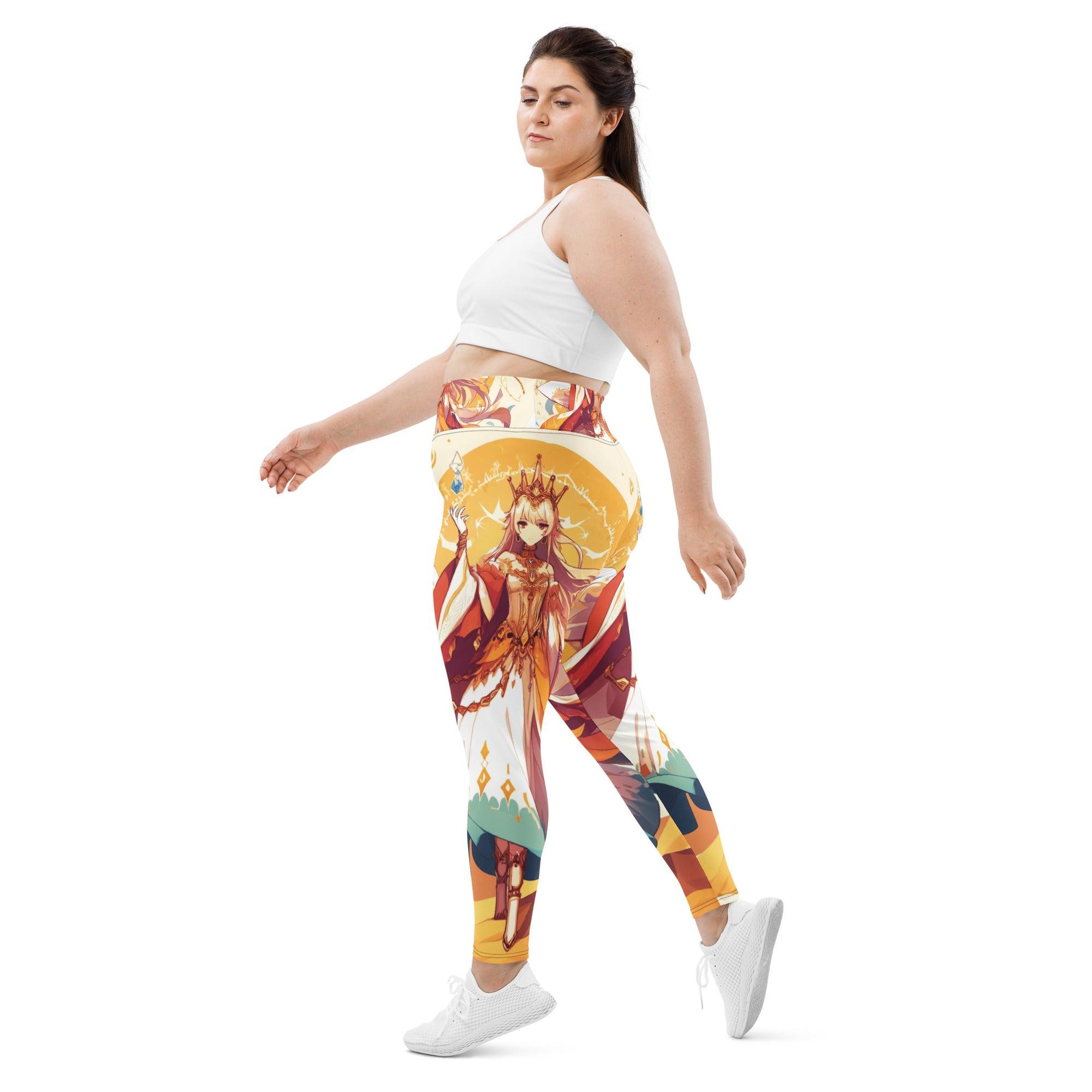Anime Queen Plus Size Leggings - Ashuku