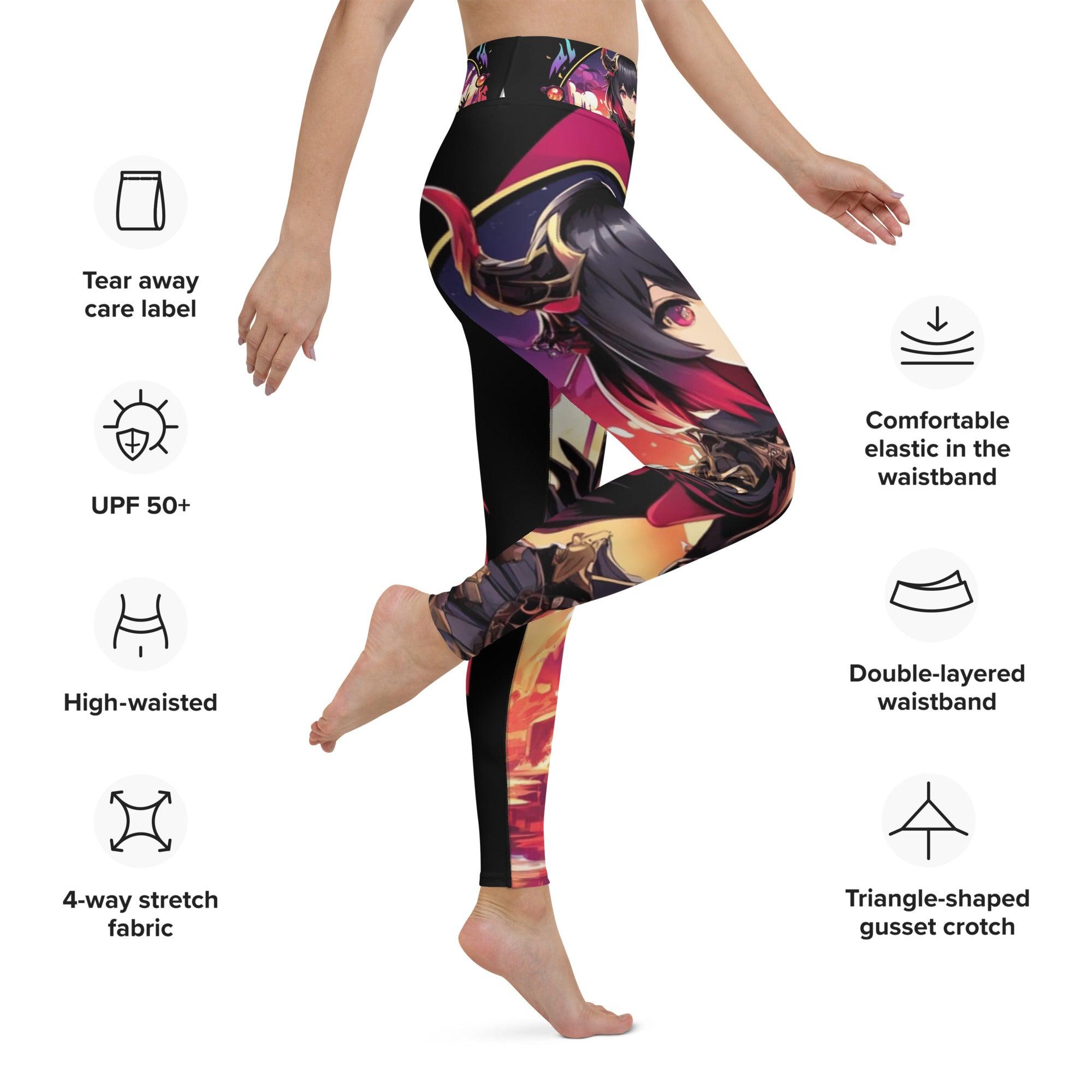 Anime Succubus Hot Yoga Leggings - Ashuku