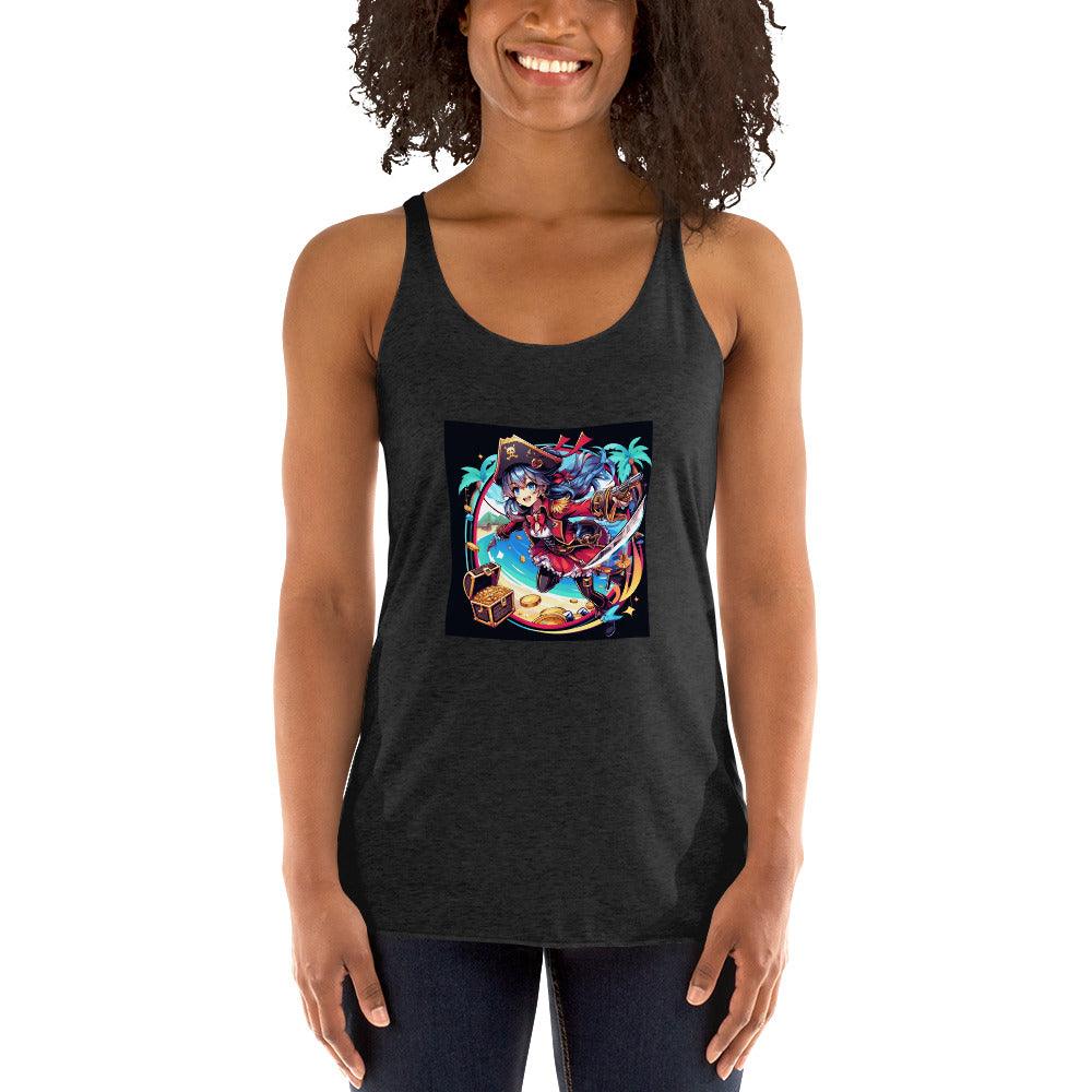 Pirate Queen Women's Racerback Tank - Ashuku