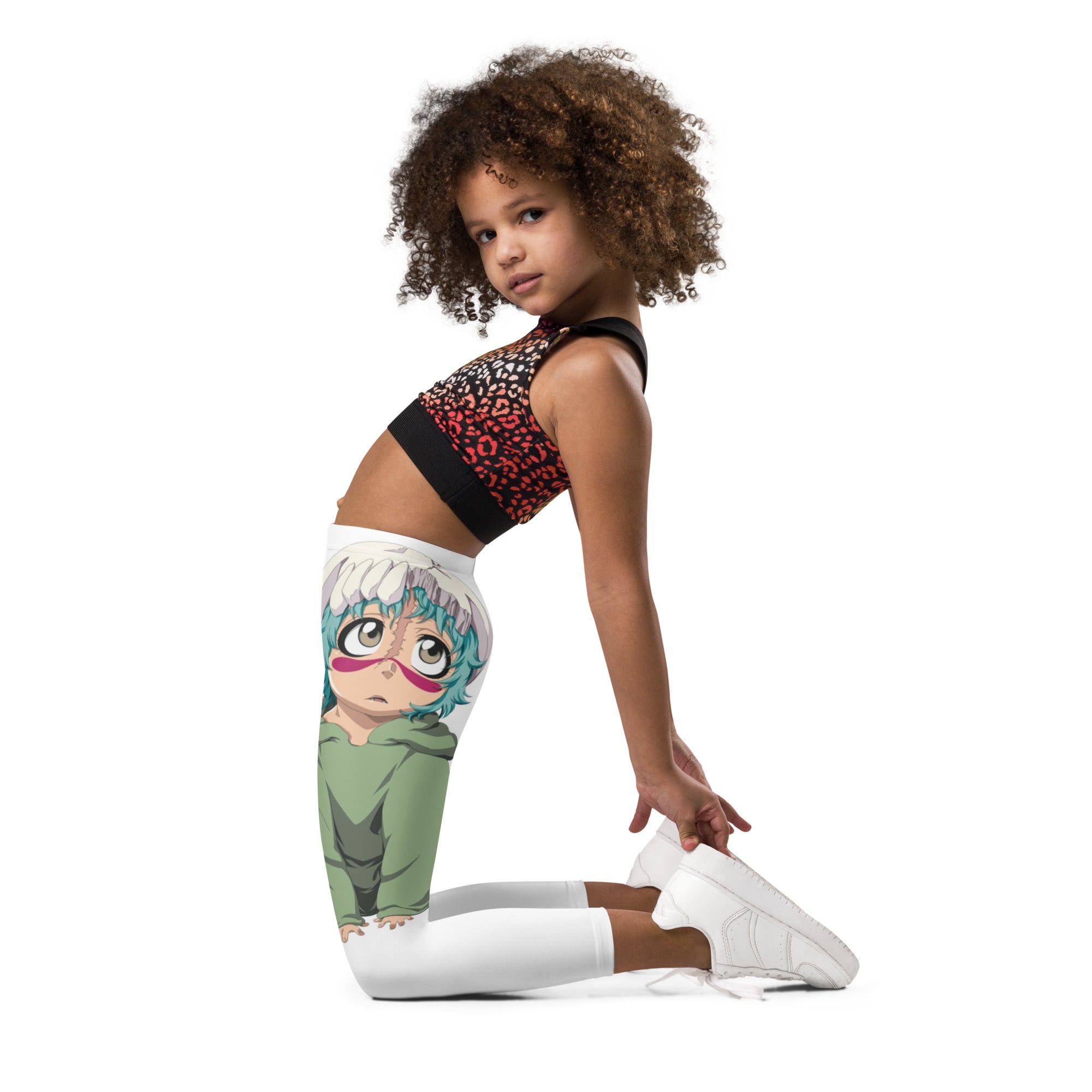 Bleach Anime Nelliel Tu Odelschwanck Kid's Leggings – Vibrant, Durable, Microfiber Stretch Fabric