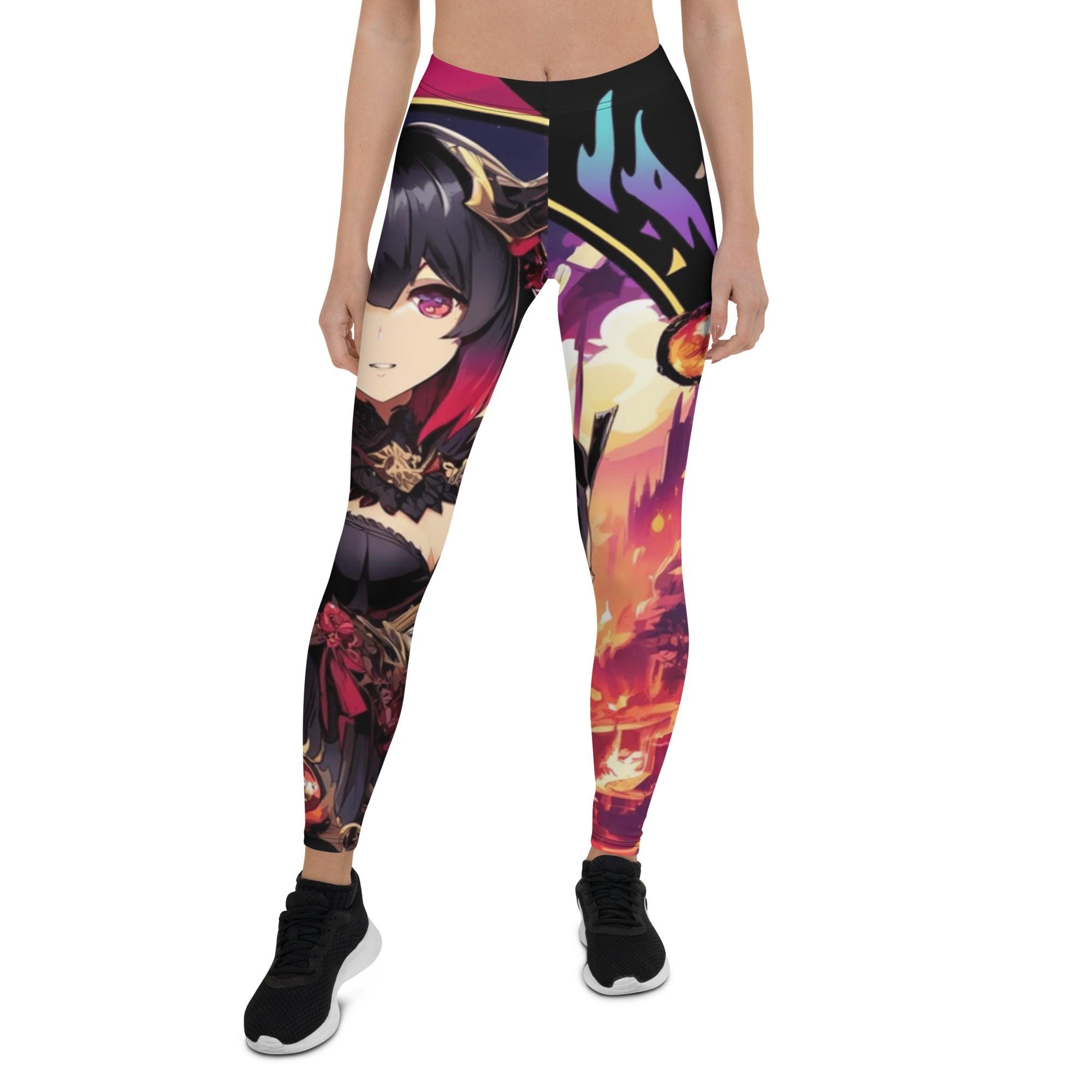 Anime Succubus Leggings - Ashuku