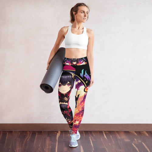 Anime Succubus Hot Yoga Leggings