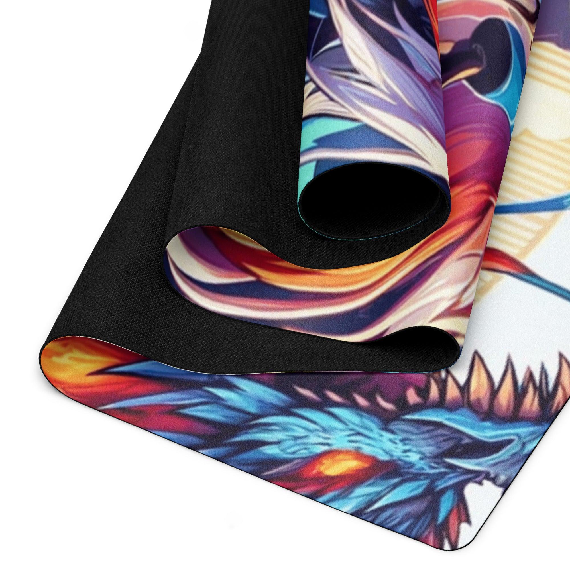 Dragon Rider Yoga mat - Ashuku