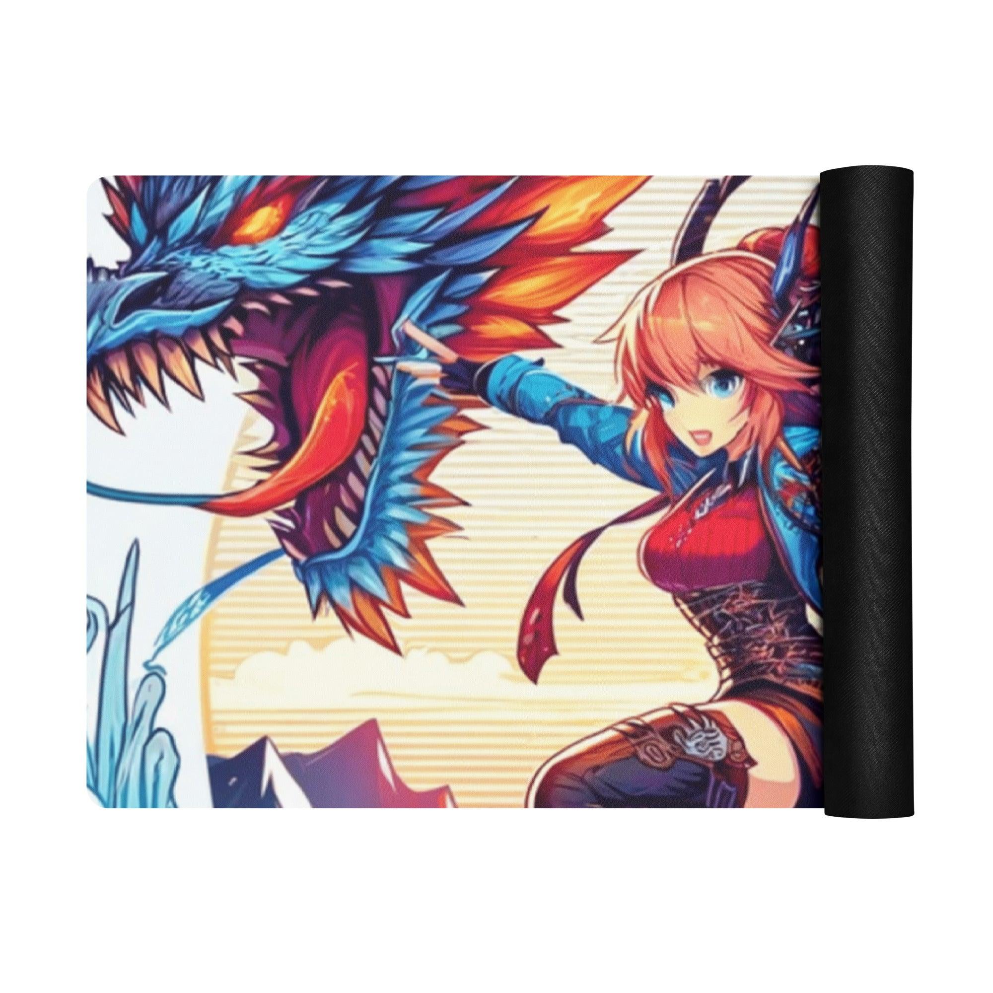 Dragon Rider Yoga mat - Ashuku