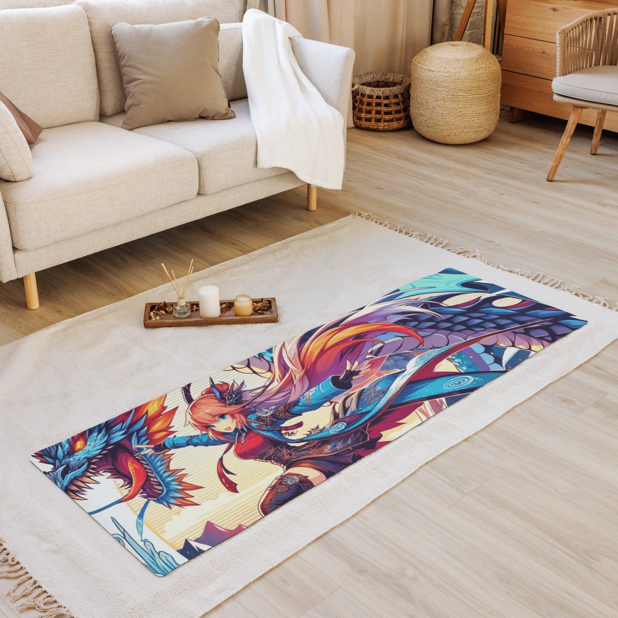 Dragon Rider Yoga mat - Ashuku